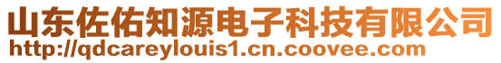 山東佐佑知源電子科技有限公司