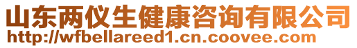山東兩儀生健康咨詢有限公司