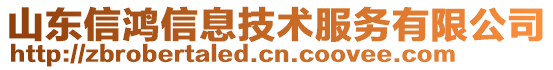 山東信鴻信息技術服務有限公司