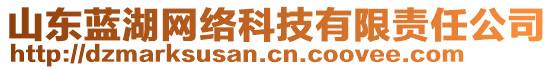 山東藍(lán)湖網(wǎng)絡(luò)科技有限責(zé)任公司