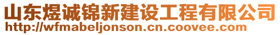 山東煜誠錦新建設(shè)工程有限公司