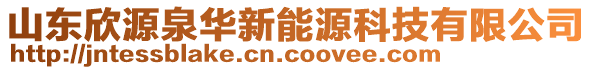 山東欣源泉華新能源科技有限公司