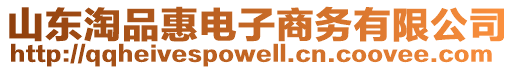 山東淘品惠電子商務有限公司