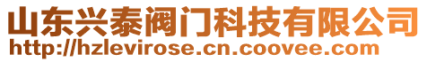 山東興泰閥門科技有限公司