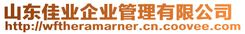 山東佳業企業管理有限公司