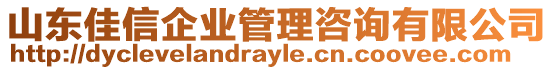 山東佳信企業(yè)管理咨詢(xún)有限公司