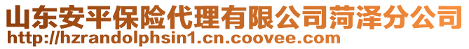 山東安平保險代理有限公司菏澤分公司