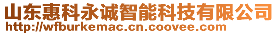 山東惠科永誠智能科技有限公司