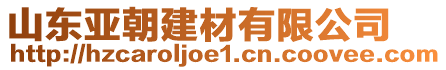 山東亞朝建材有限公司