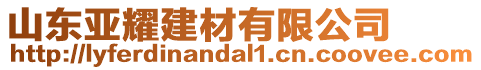 山東亞耀建材有限公司