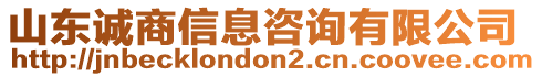 山東誠商信息咨詢有限公司