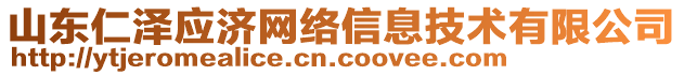 山東仁澤應(yīng)濟(jì)網(wǎng)絡(luò)信息技術(shù)有限公司