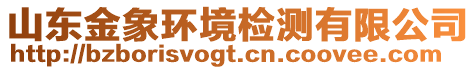 山東金象環(huán)境檢測(cè)有限公司