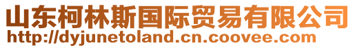 山東柯林斯國(guó)際貿(mào)易有限公司