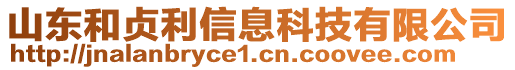 山東和貞利信息科技有限公司