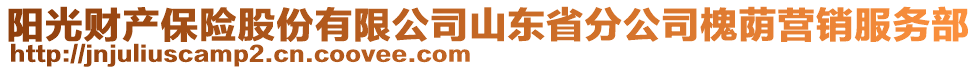 陽(yáng)光財(cái)產(chǎn)保險(xiǎn)股份有限公司山東省分公司槐蔭營(yíng)銷服務(wù)部