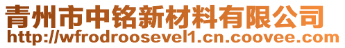 青州市中銘新材料有限公司