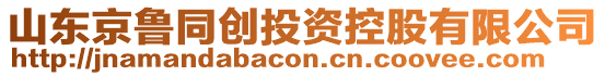 山東京魯同創(chuàng)投資控股有限公司