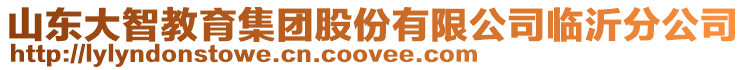 山東大智教育集團(tuán)股份有限公司臨沂分公司