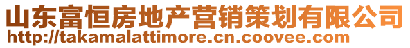 山東富恒房地產營銷策劃有限公司