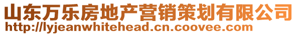 山東萬樂房地產(chǎn)營銷策劃有限公司