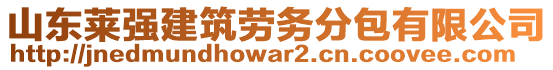 山東萊強(qiáng)建筑勞務(wù)分包有限公司