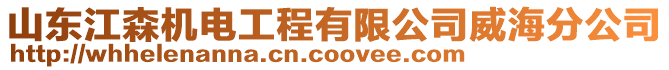 山東江森機電工程有限公司威海分公司