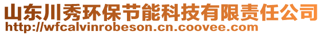 山東川秀環(huán)保節(jié)能科技有限責任公司