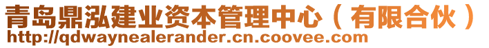 青島鼎泓建業(yè)資本管理中心（有限合伙）