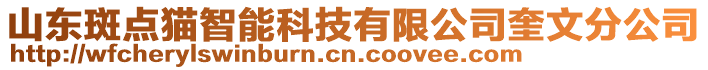 山東斑點貓智能科技有限公司奎文分公司