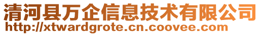 清河縣萬(wàn)企信息技術(shù)有限公司