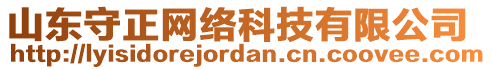 山東守正網(wǎng)絡(luò)科技有限公司