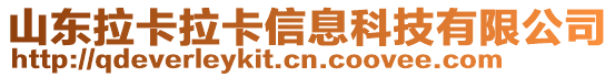 山東拉卡拉卡信息科技有限公司