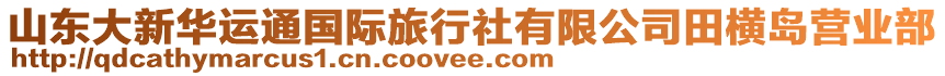 山東大新華運通國際旅行社有限公司田橫島營業(yè)部