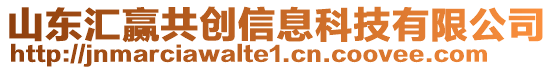 山東匯贏共創(chuàng)信息科技有限公司