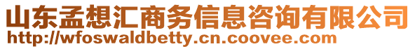 山東孟想?yún)R商務信息咨詢有限公司