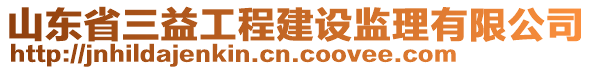 山東省三益工程建設(shè)監(jiān)理有限公司