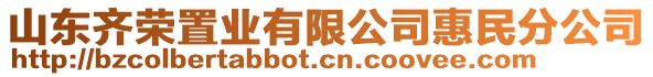 山東齊榮置業(yè)有限公司惠民分公司