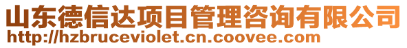 山東德信達(dá)項(xiàng)目管理咨詢有限公司