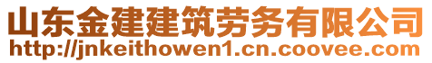 山東金建建筑勞務(wù)有限公司