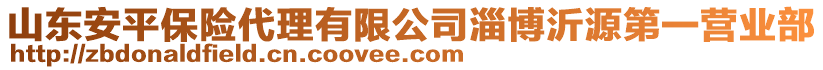 山東安平保險代理有限公司淄博沂源第一營業(yè)部