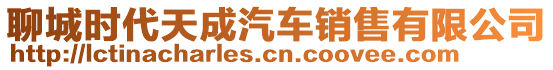 聊城時(shí)代天成汽車(chē)銷(xiāo)售有限公司