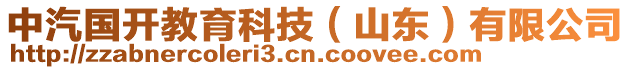 中汽國(guó)開(kāi)教育科技(山東)有限公司