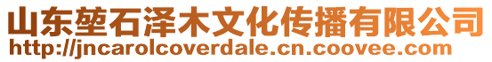 山東堃石澤木文化傳播有限公司