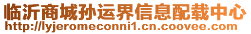 臨沂商城孫運界信息配載中心