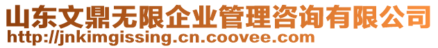 山東文鼎無(wú)限企業(yè)管理咨詢有限公司