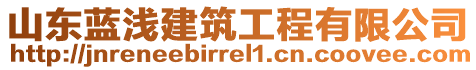 山東藍(lán)淺建筑工程有限公司