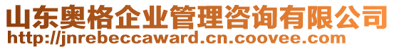 山東奧格企業(yè)管理咨詢有限公司