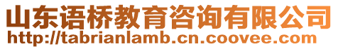 山東語橋教育咨詢有限公司