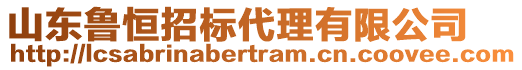 山東魯恒招標(biāo)代理有限公司
